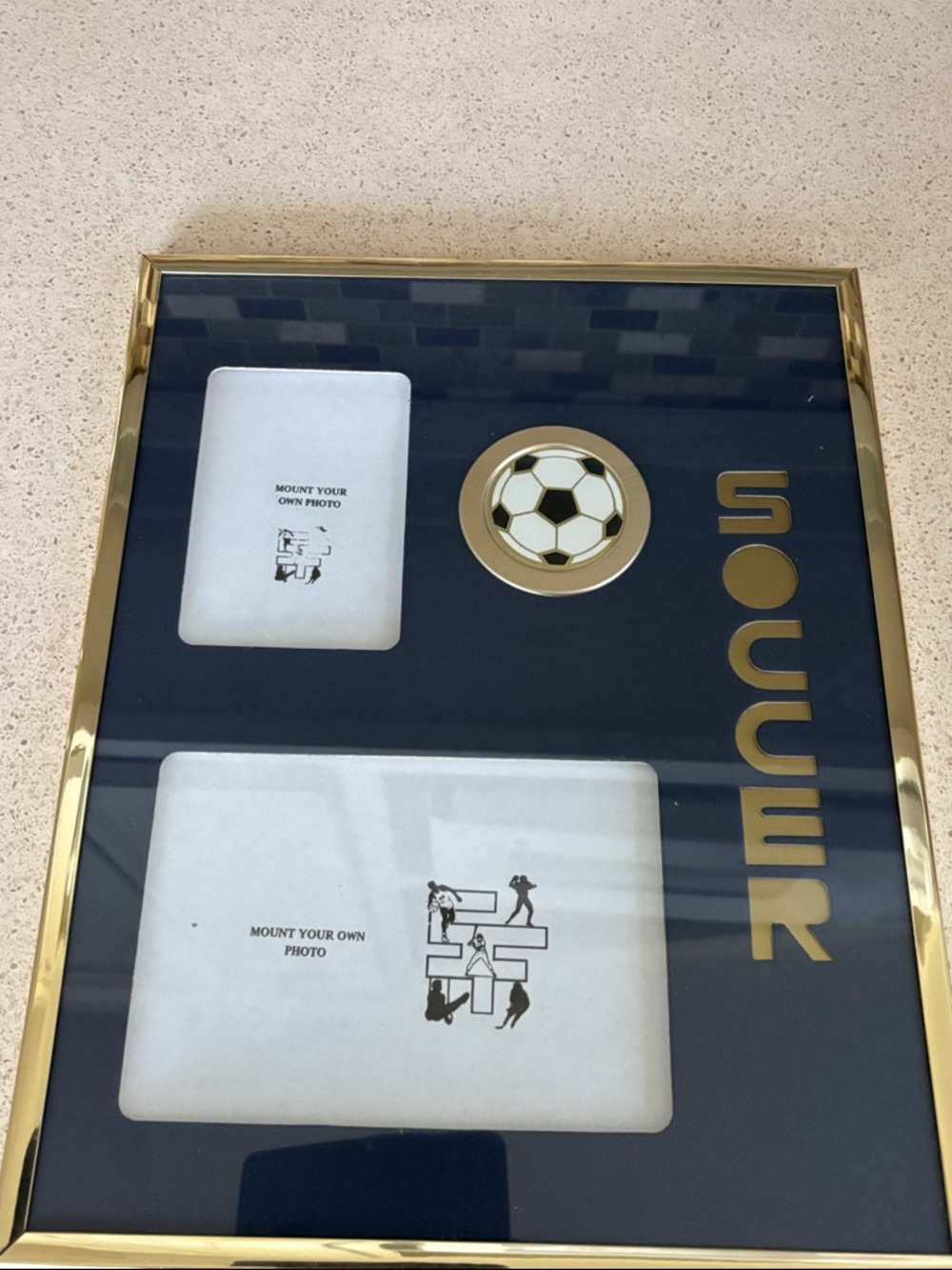SOCCER FRAME (navy)